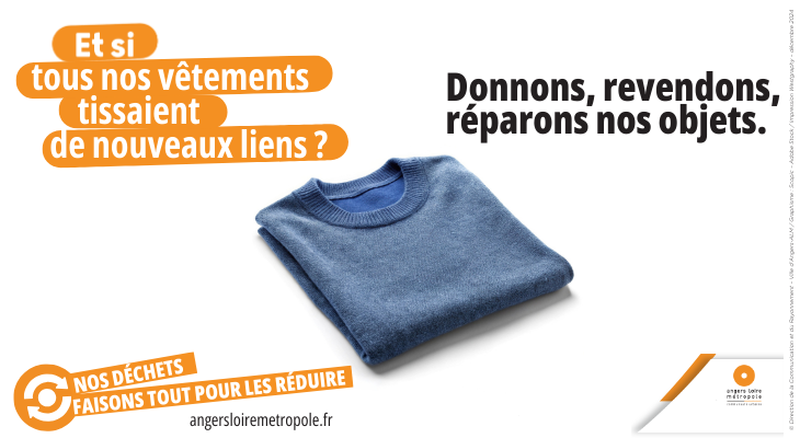 Donnons, revendons, réparons nos objets !