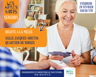 Les après-midis seniors - Belote à la mêlée